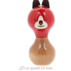 Hochet Maracas Lucien le chien rouge - Vilac