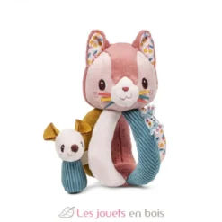 Hochet à poignées Jeanne le chat - Lilliputiens