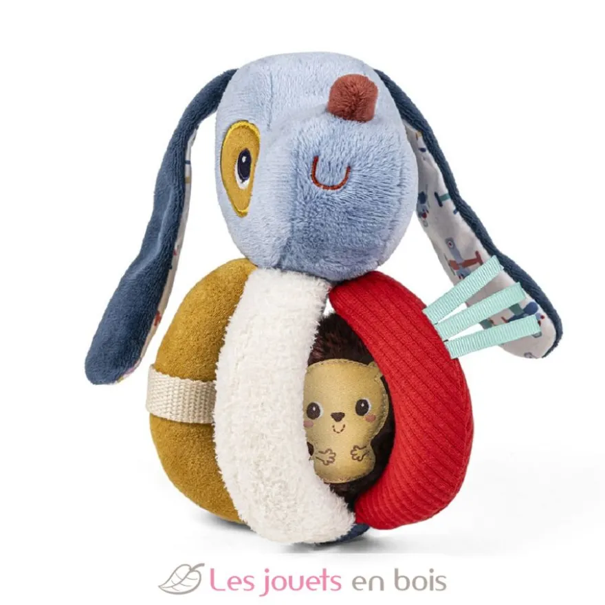Hochet à poignées Jules le chien - Lilliputiens