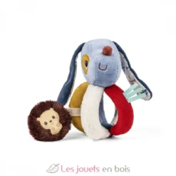 Hochet à poignées Jules le chien - Lilliputiens