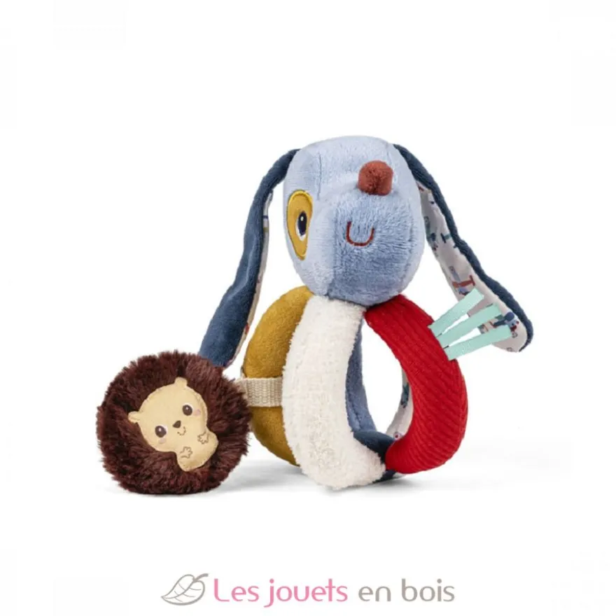 Hochet à poignées Jules le chien - Lilliputiens