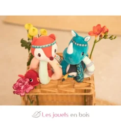 Hochet poignées Marius le rhinocéros - Lilliputiens