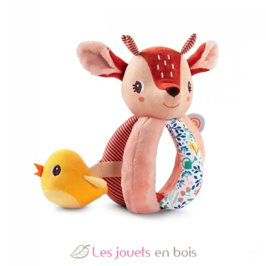 Hochet poignées Stella le faon - Lilliputiens