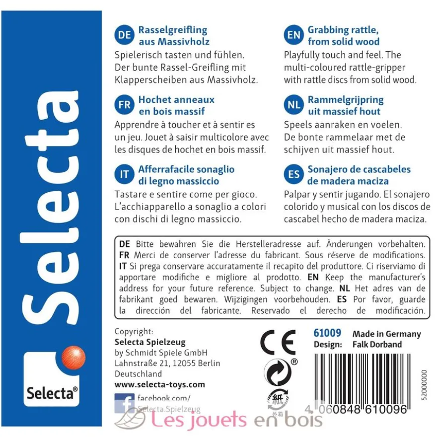 Hochet Rombino - Selecta