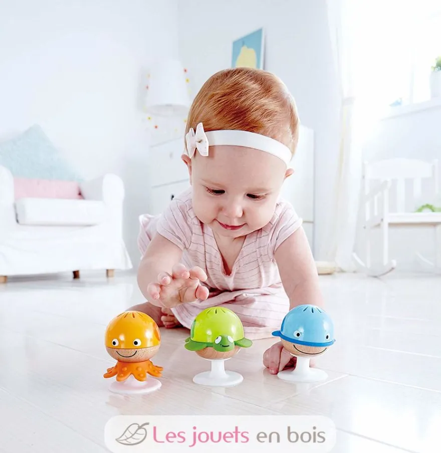 Hochets animaux marins - Hape Toys