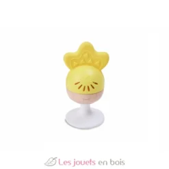 Hochets animaux à ventouse - Bois et silicone - Hape