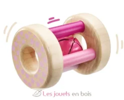 Hochet étoilé rose - Selecta