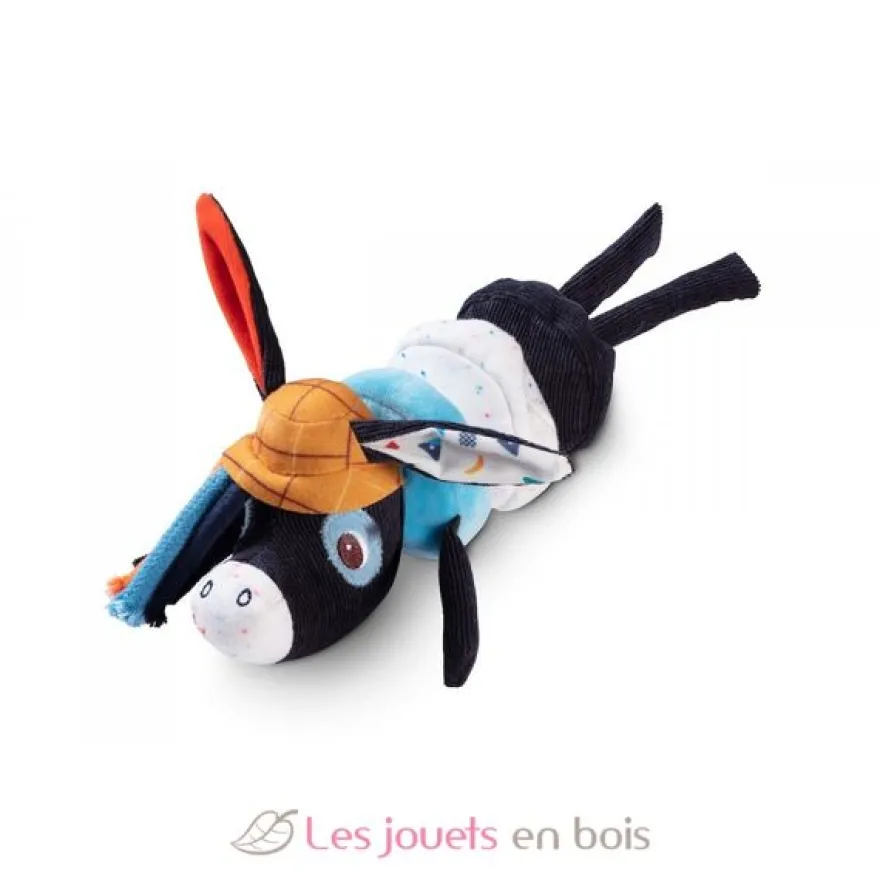 Hochet vibrant Ignace bleu - Lilliputiens