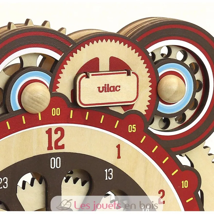 Horloge d'apprentissage Machinalirleur - Vilac