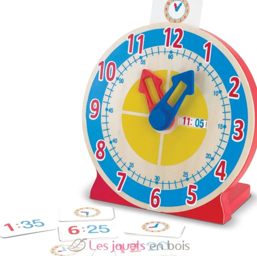 Horloge tourne et dis l'heure - Melissa & Doug