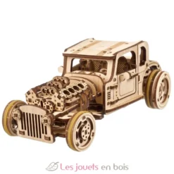 Hot Rod Furious Mouse - Puzzle 3D mécanique en bois - Ugears