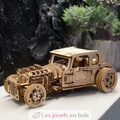 Hot Rod Furious Mouse - Puzzle 3D mécanique en bois - Ugears