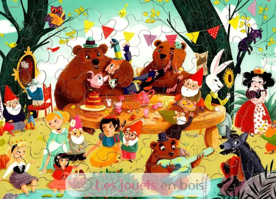 Il était une fois de Barbara Brun - Puzzle Michèle Wilson