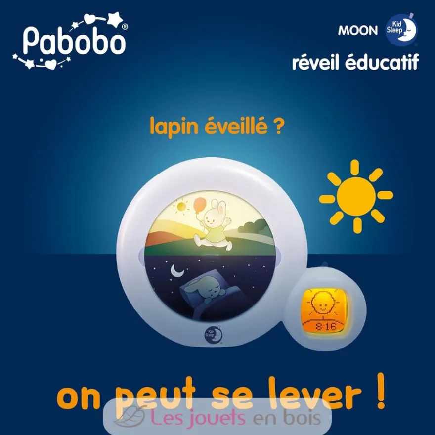 Indicateur de réveil Kid'Sleep Moon - Pabobo