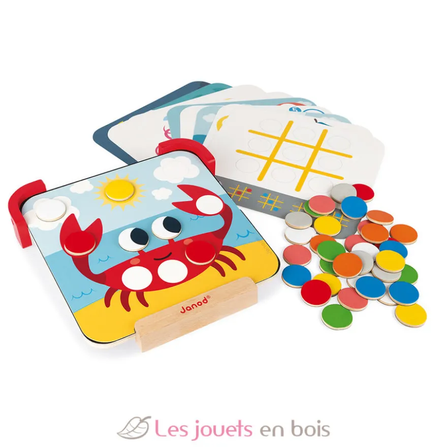 J'apprends les couleurs - Pastilles magnétiques - Janod