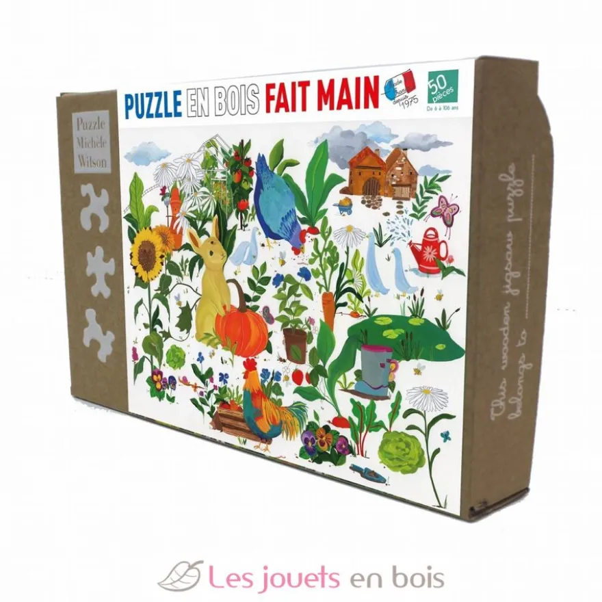 Jardin potager de Mathilde Joly - Puzzle Michèle Wilson