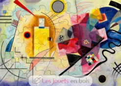 Jaune Rouge Bleu de Kandinsky - Puzzle Michèle Wilson