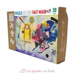 Jaune Rouge Bleu de Kandinsky - Puzzle Michèle Wilson