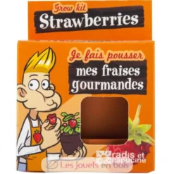 Je fais pousser mon Fraisier - Radis et Capucine