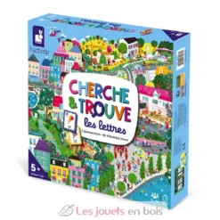 Jeu Cherche et Trouve - Lettres - Janod