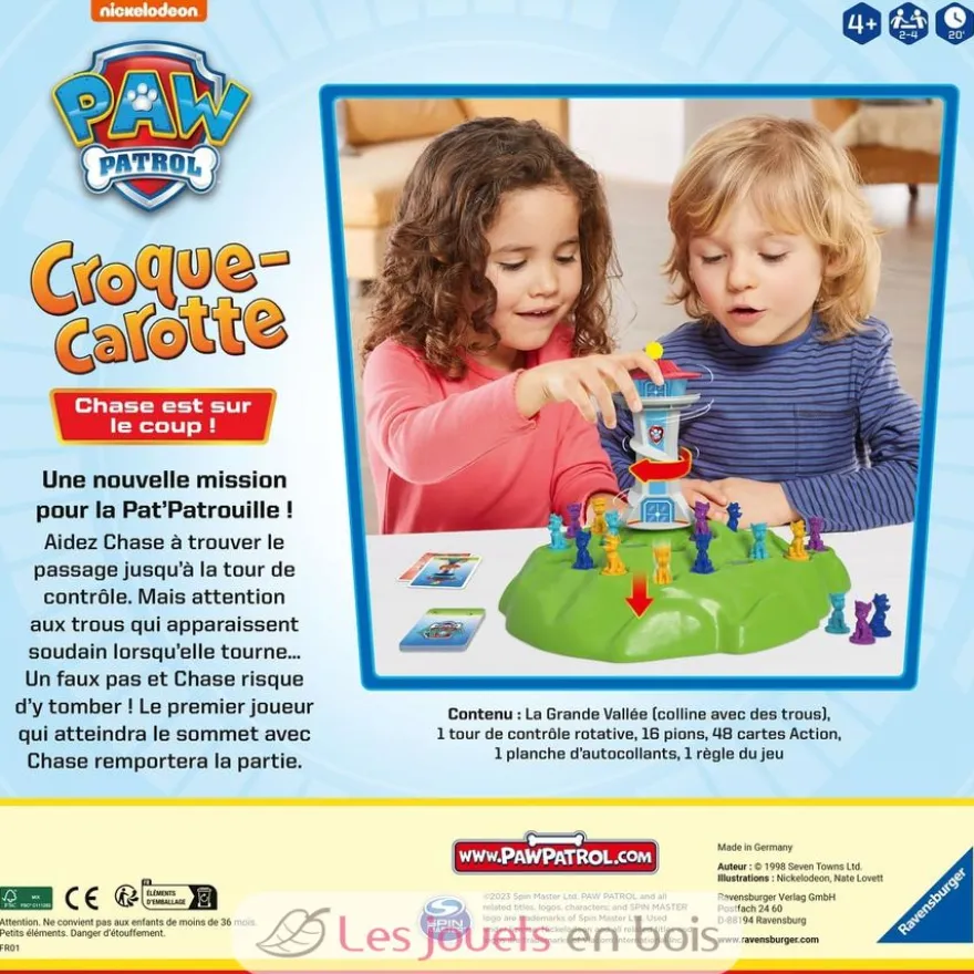 Jeu Croque Carotte Pat'Patrouille - Ravensburger