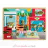 Jeu d'activités loquets et serrures en bois - Bigjigs Toys