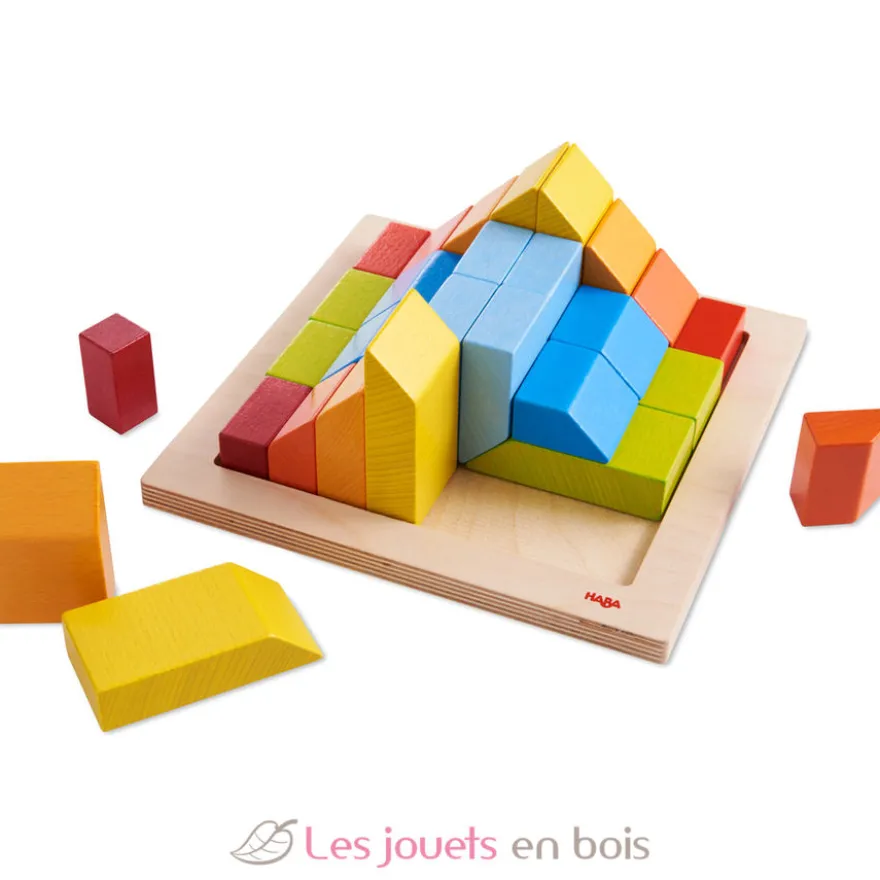 Jeu d'assemblage 3D - Pierres créatives - Haba