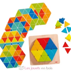 Jeu d’assemblage Triangles magiques - Haba
