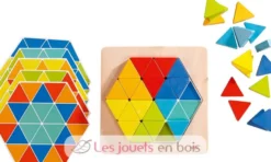 Jeu d’assemblage Triangles magiques - Haba