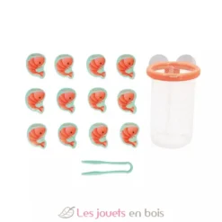 Jeu de bain Attrape-Crevettes rose orange - Janod