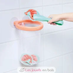 Jeu de bain Attrape-Crevettes rose orange - Janod