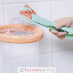 Jeu de bain Attrape-Crevettes rose orange - Janod
