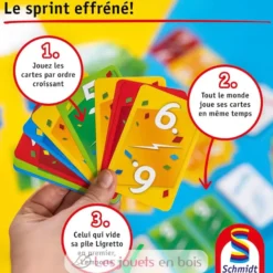 Jeu de cartes Ligretto rouge - Schmidt Spiele