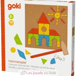 Jeu de clous et marteau - Goki