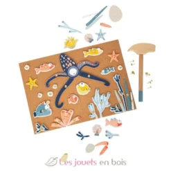 Jeu de clous La mer bleu Small Foot Compagny