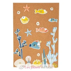 Jeu de clous La mer bleu Small Foot Compagny