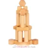 Jeu de construction en bois naturel - Goki