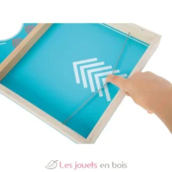 Jeu de Cornhole et de Sling Puck en bois - Small foot