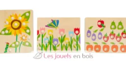 Jeu de couleurs La chenille qui fait des trous - Small Foot company