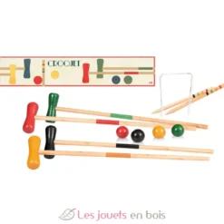 Jeu de Croquet en bois - Egmont Toys