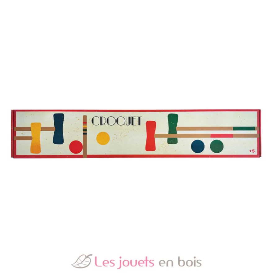 Jeu de Croquet en bois - Egmont Toys