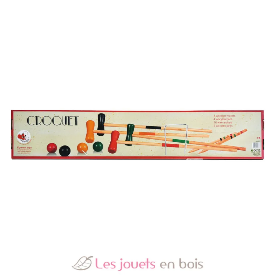 Jeu de Croquet en bois - Egmont Toys