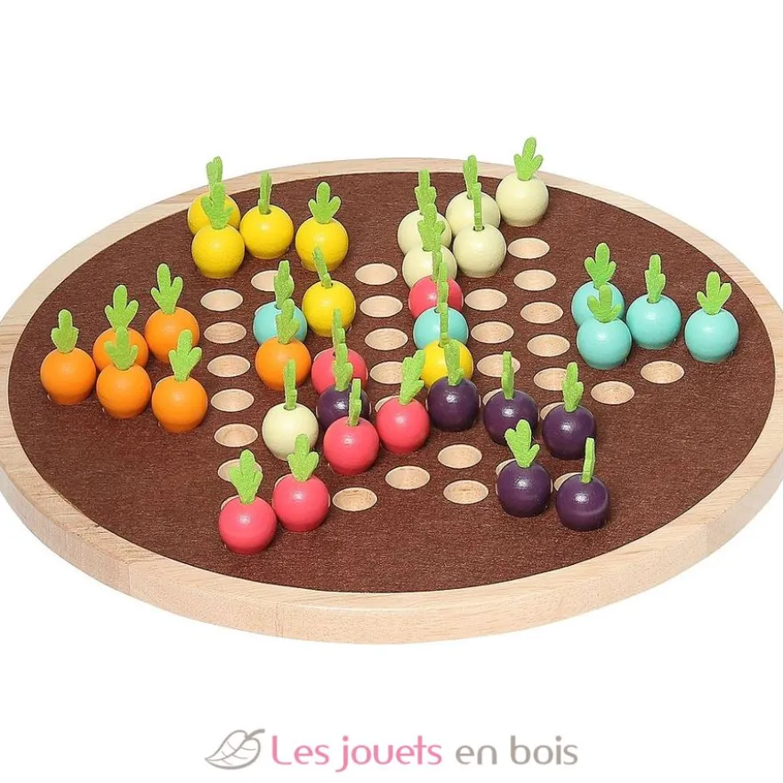 Jeu de dames chinoises La traversée du potager - Vilac