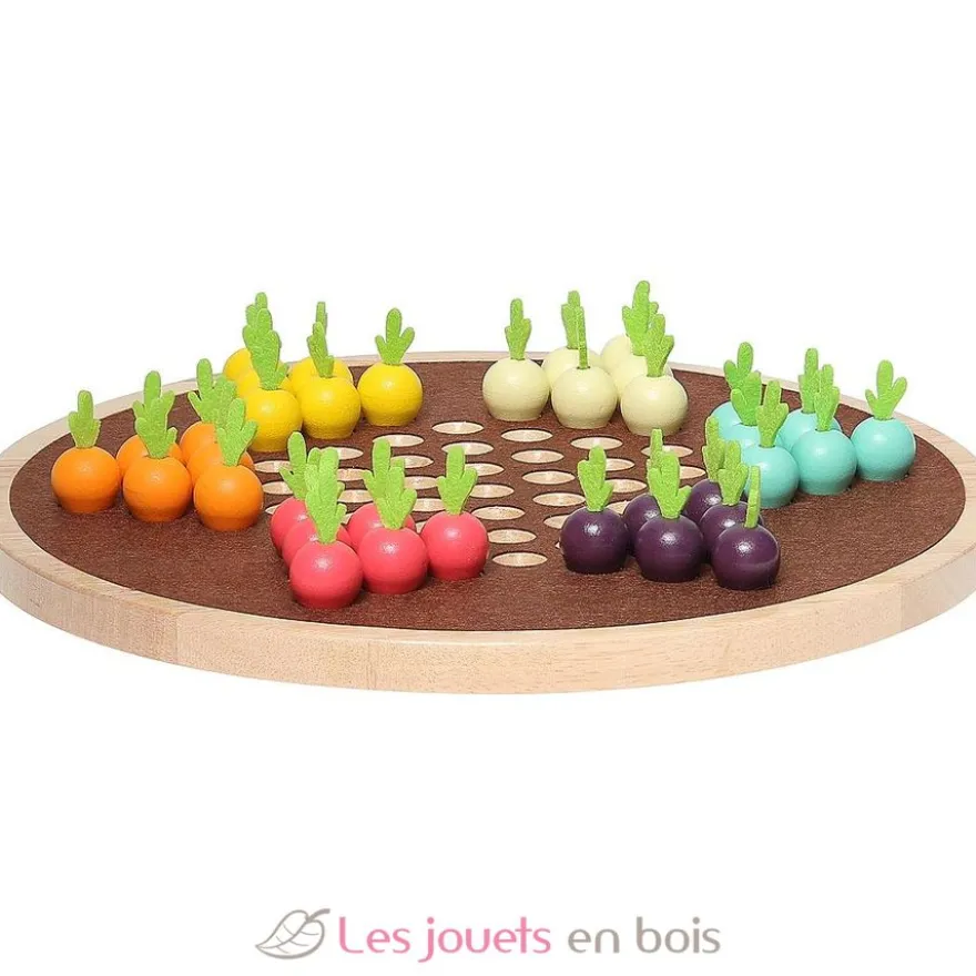 Jeu de dames chinoises La traversée du potager - Vilac