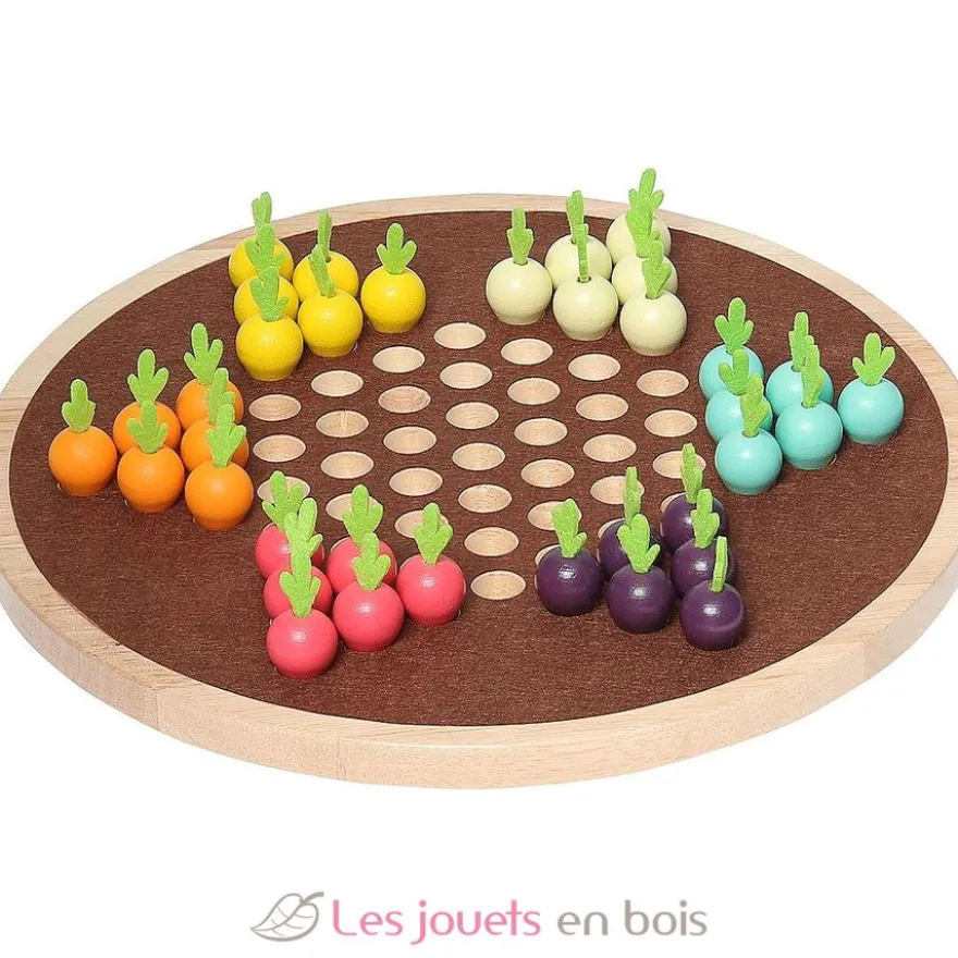 Jeu de dames chinoises La traversée du potager - Vilac