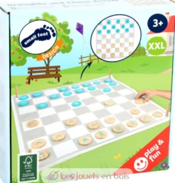 Jeu de dames et échecs - Small Foot company