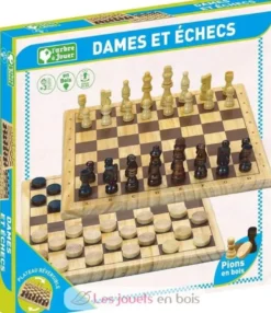 Jeu de Dames et d'Echecs - Jeujura