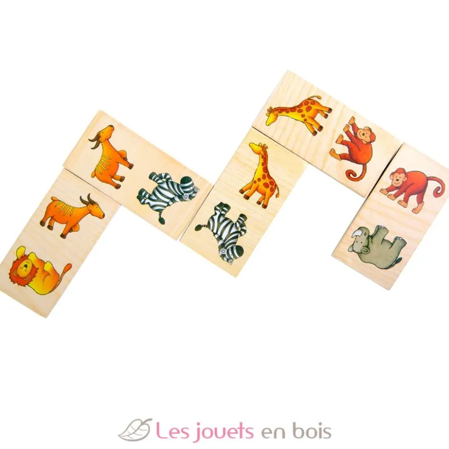 Jeu de domino en bois Safari - small foot