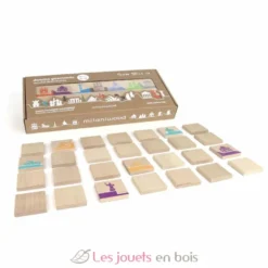 Jeu de domino Globe-trotteur - Milaniwood