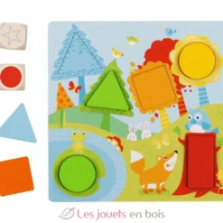 Jeu de dés couleurs et formes - Goki